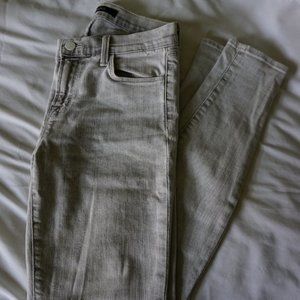 J Brand Grey Skinny Jeans